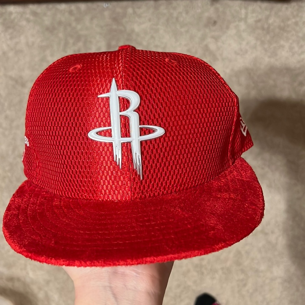 Official new era red Houston Rockets SnapBack cap/hat